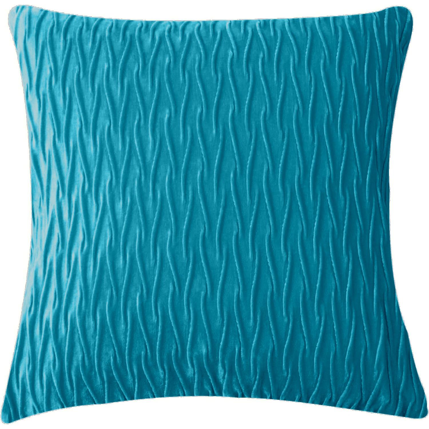 EasySpeed Fundas de Cojín, 2 Unidades, Fundas de Cojines Decorativas, Almohada de Terciopelo con Relieve, para Casa, Salon, Sofá, (Sin Relleno),