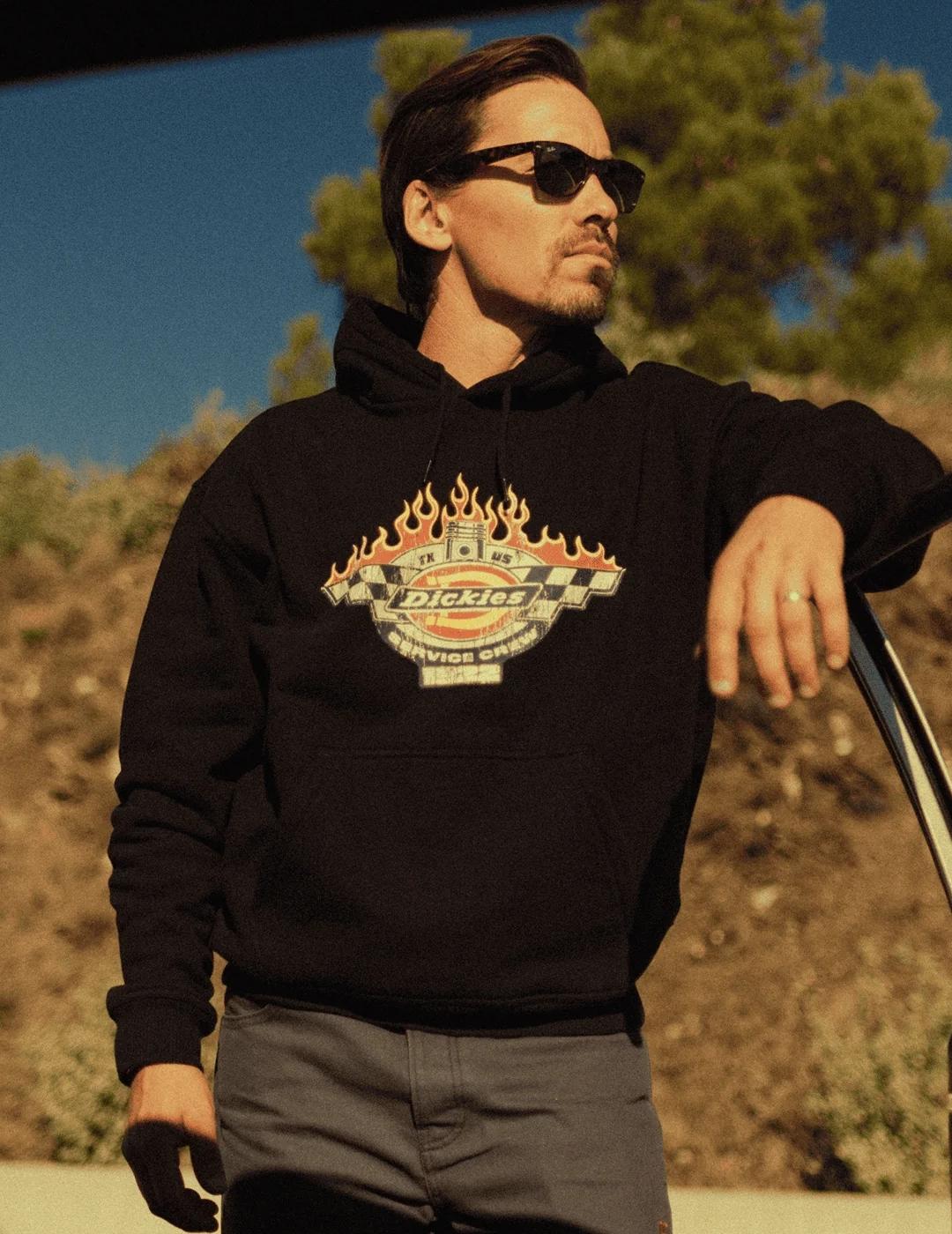 DICKIES HOODIE NEGRA NASHPORT