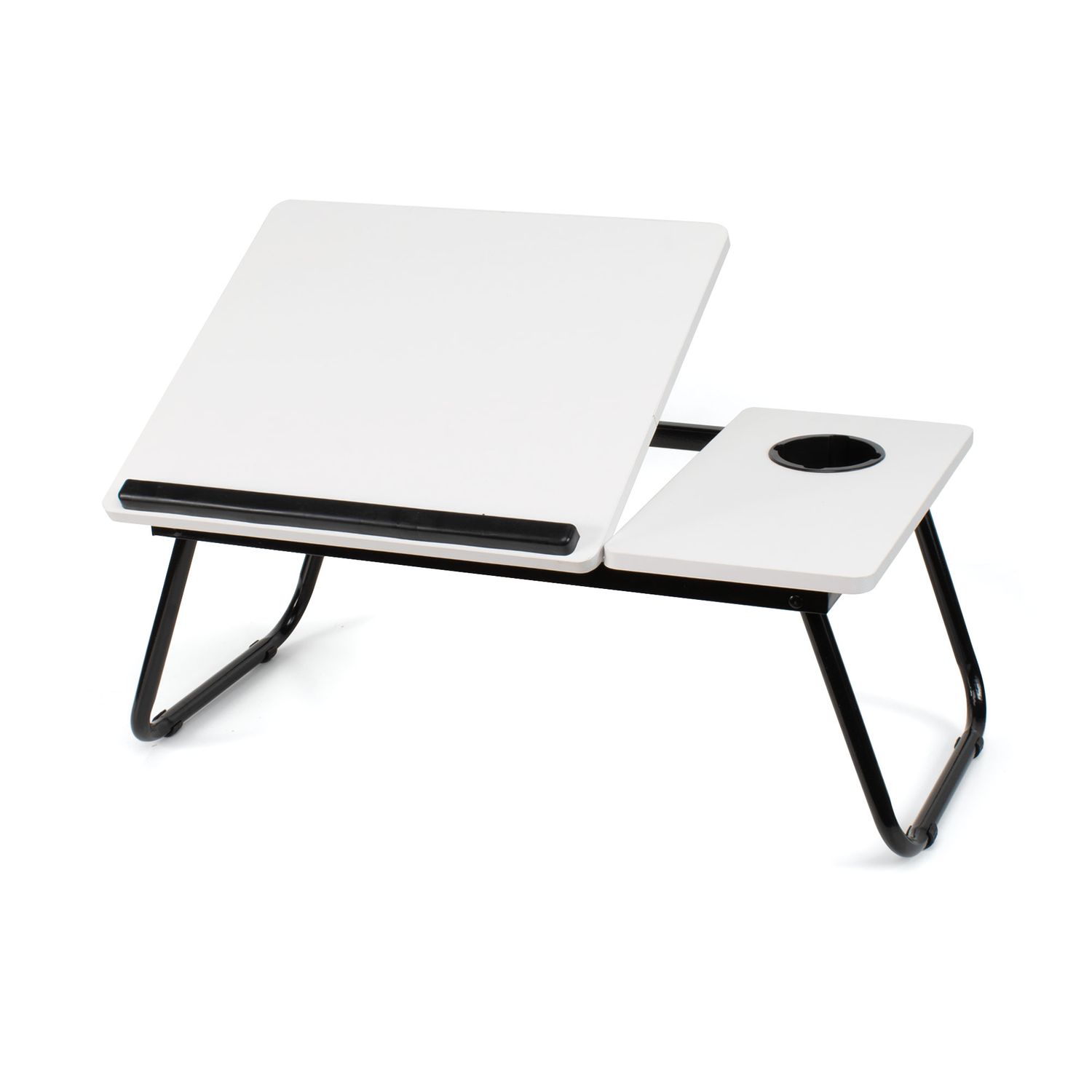 Bandeja de Cama para Desayuno, Mesa portátil Plegable para Ordenador, Mesita Pequeña para Suelo, ver Tablet, Manualidades - EasySpeed