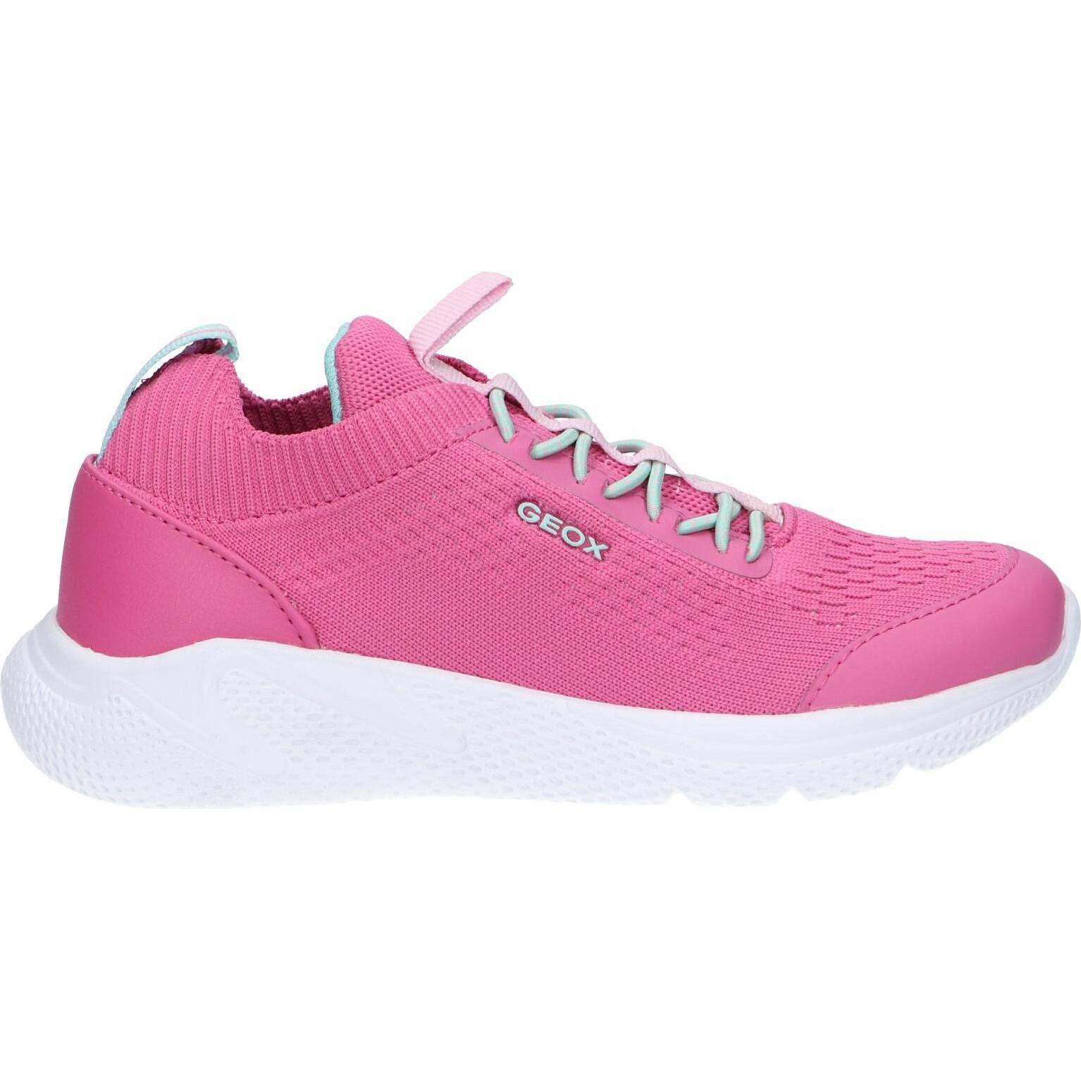 Women's and girls' sneakers geox j25fwb 0006k j sprintye c8471 fuchsia-watersea