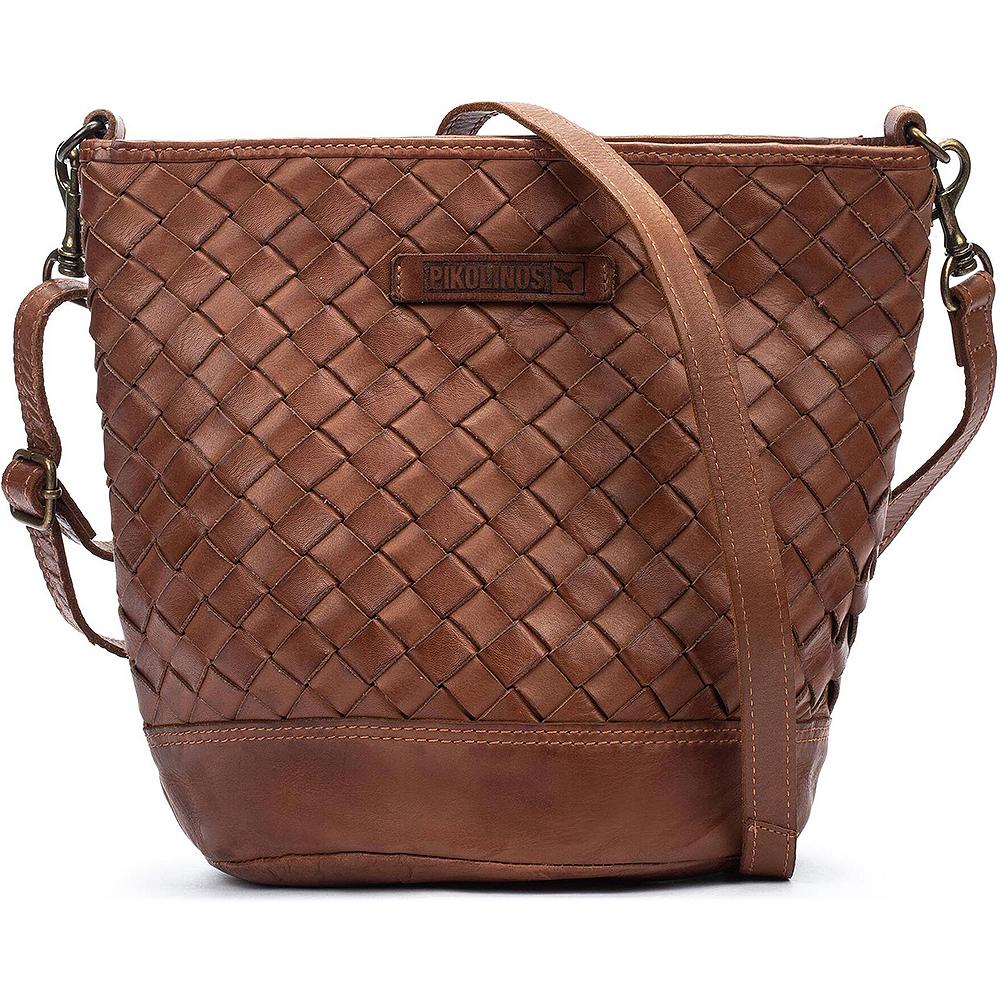 Bolso Pikolinos FAURA WHA-532 Cuero Cognac 21x26x18 Cm