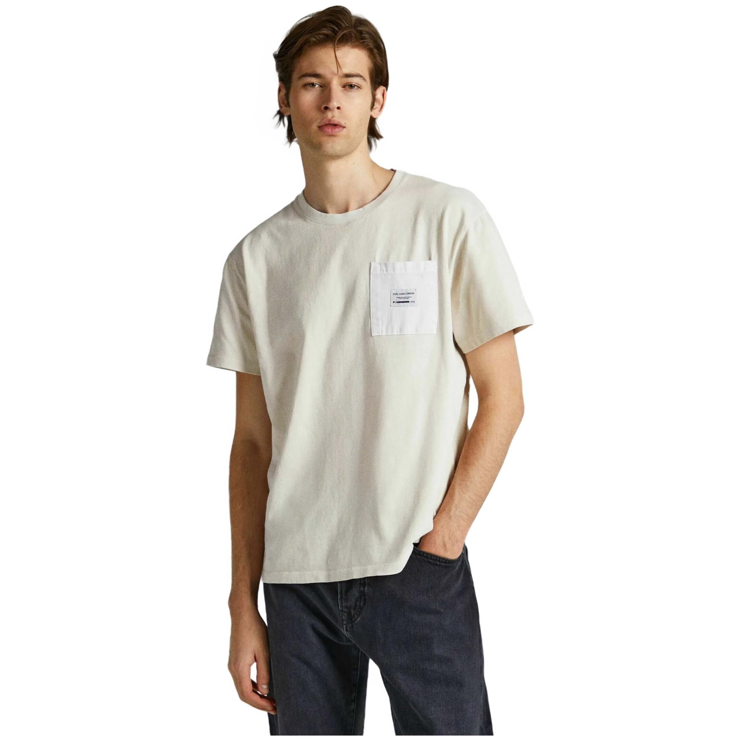Camiseta marca Pepe Jeans modelo Pm508947-804 para hombre en color azul