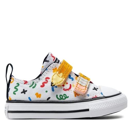 Converse Zapatilla para Niños All Star Ox Blanco - Cómoda y Duradera