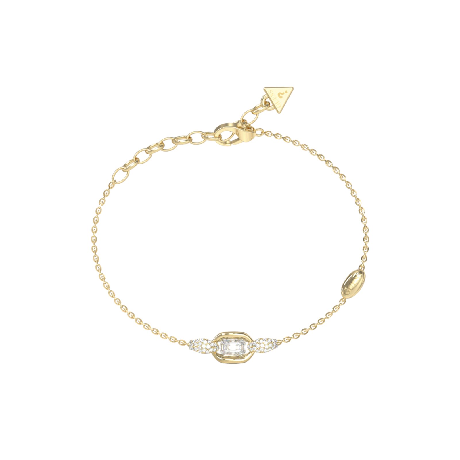 Guess Pulsera Mujer Radiosa De Acero Dorado Jubb06390jwygs