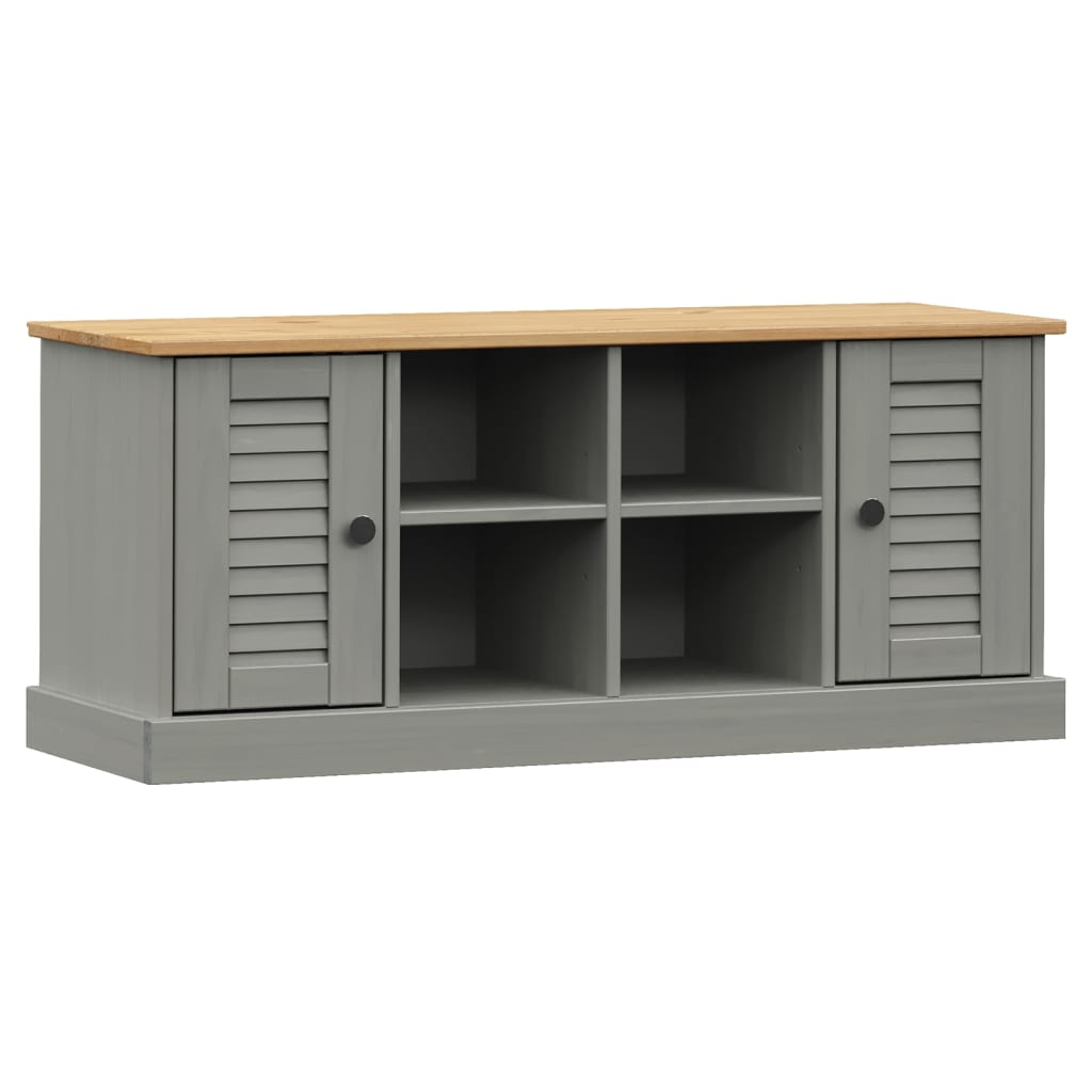 vidaXL Zapatero VIGO madera maciza de pino 106x35x45 cm