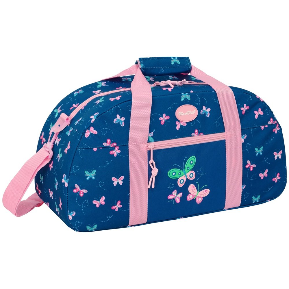 SAFTA  BOLSA DEPORTE BLACKFIT8 MARIPOSAS BLACKFIT8 MARIPOSAS 20x50x26 Cms.