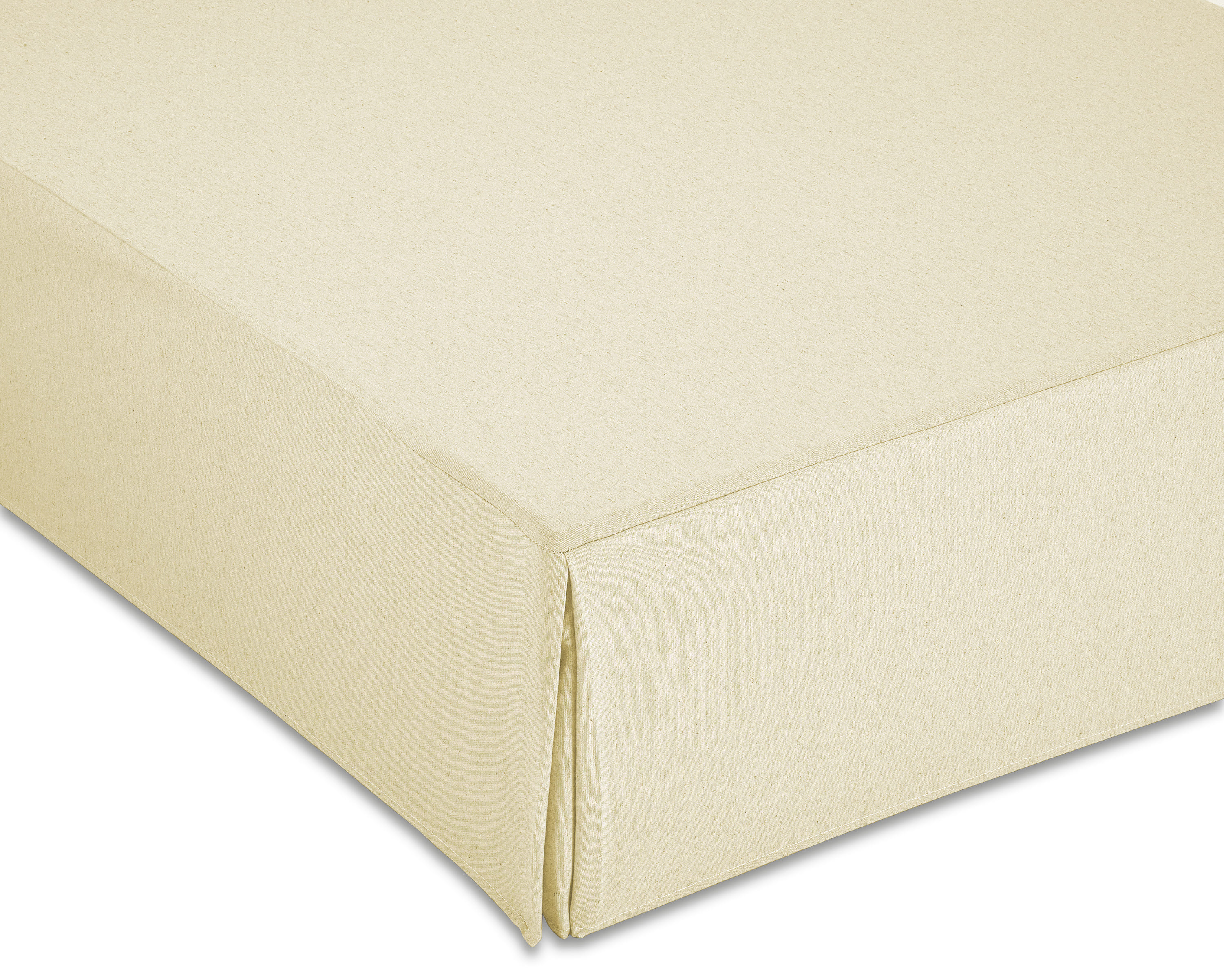 Donegal Collections - Cubre Canapé Fuelle Inglés Canda - Ajustable y de Diseño - Altura 30cm Largo 190/200cm
