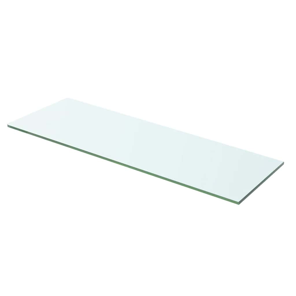 vidaXL Panel de estante vidrio claro 60x15 cm