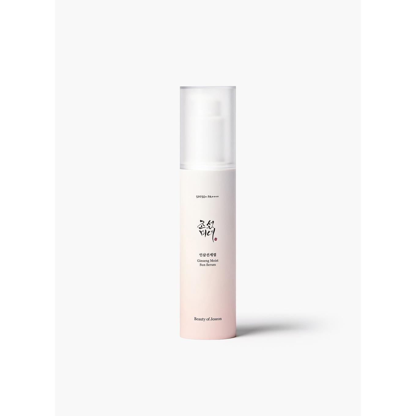 Beauty Of Joseon Ginseng Moist Sun Serum Spf50+ Pa++++ 50Ml | Sérum Solar Facial Coreano Hidratante Con Ginseng Y Niacinamida