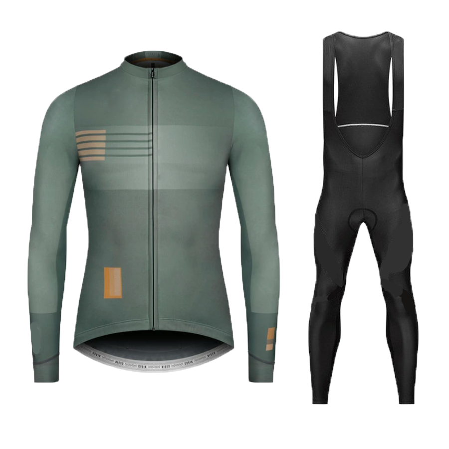 TK Camiseta Larga Transpirable Para Ciclismo De Primavera 2023 Para Hombres Conjunto De Ropa De Bicicleta MTB Con Almohadilla GEL Talla Verdadera Material Principal Poliéster