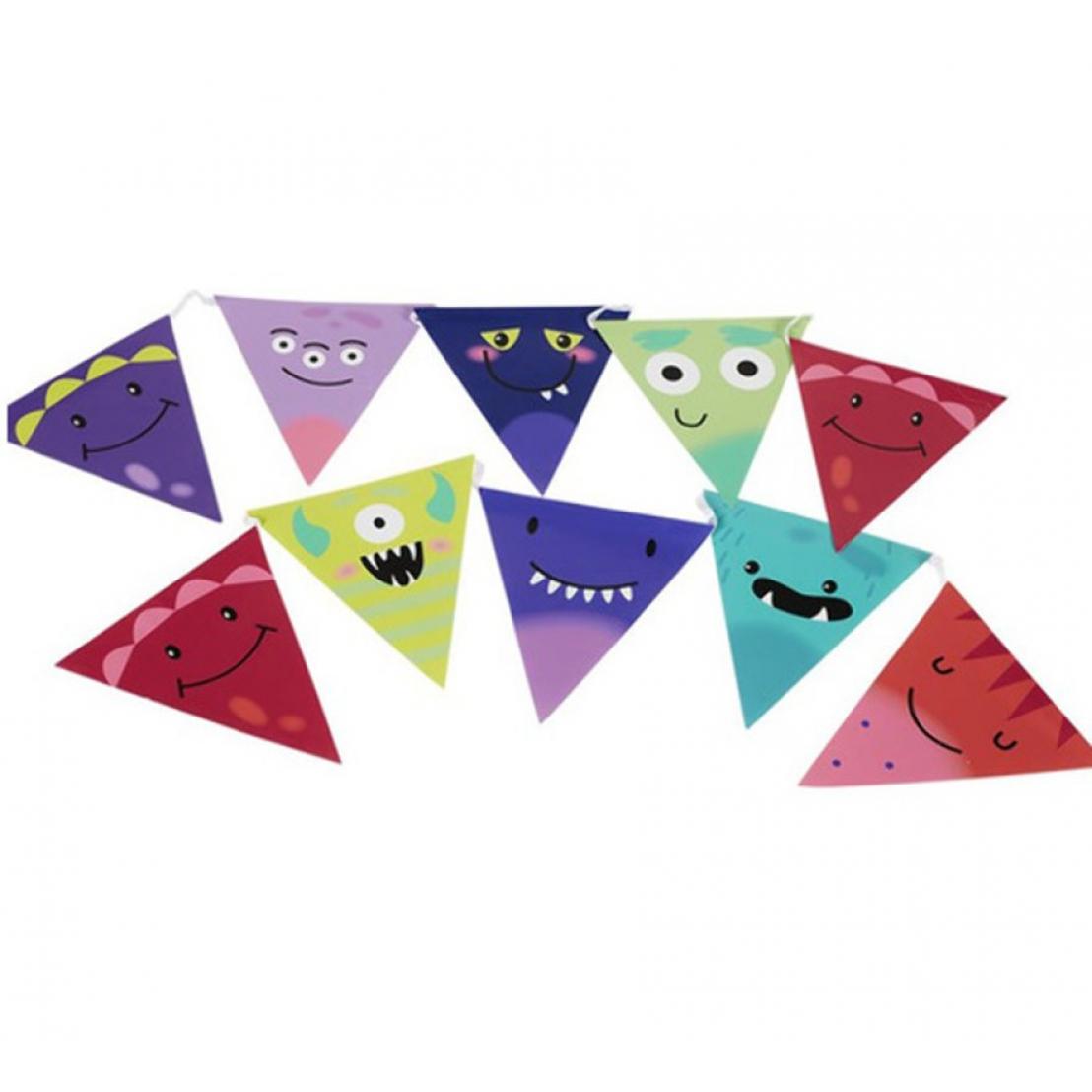 Smiffy's Banderilla de Monstruos de Colores