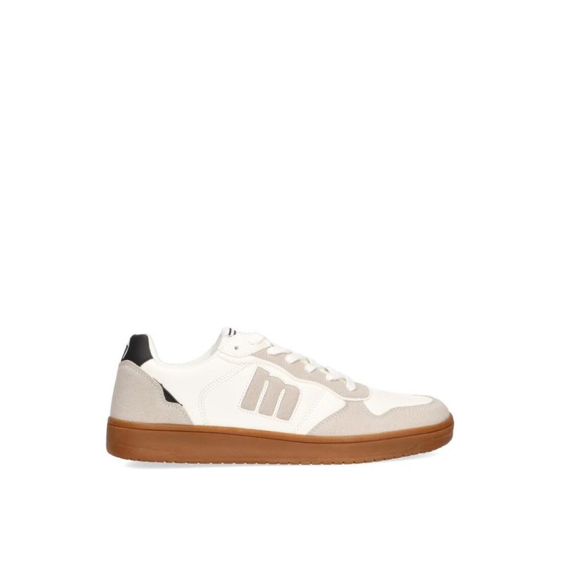 Zapatillas Casual Mustang - Hombre - Suela Plana - Modelo 84324 - Color Blanco
