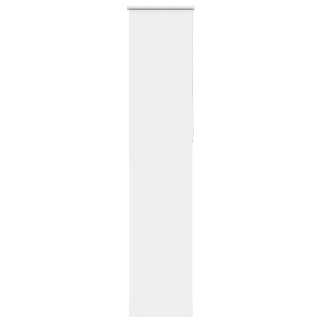 vidaXL Estor Enrollable Opaco Blanco de Tela en dimension 230 cmx100 cm/230 cmx40 cm/230 cmx45 cm y más | protección solar decorativa para ventanas hogar oficina dormitorio fácil de instalar