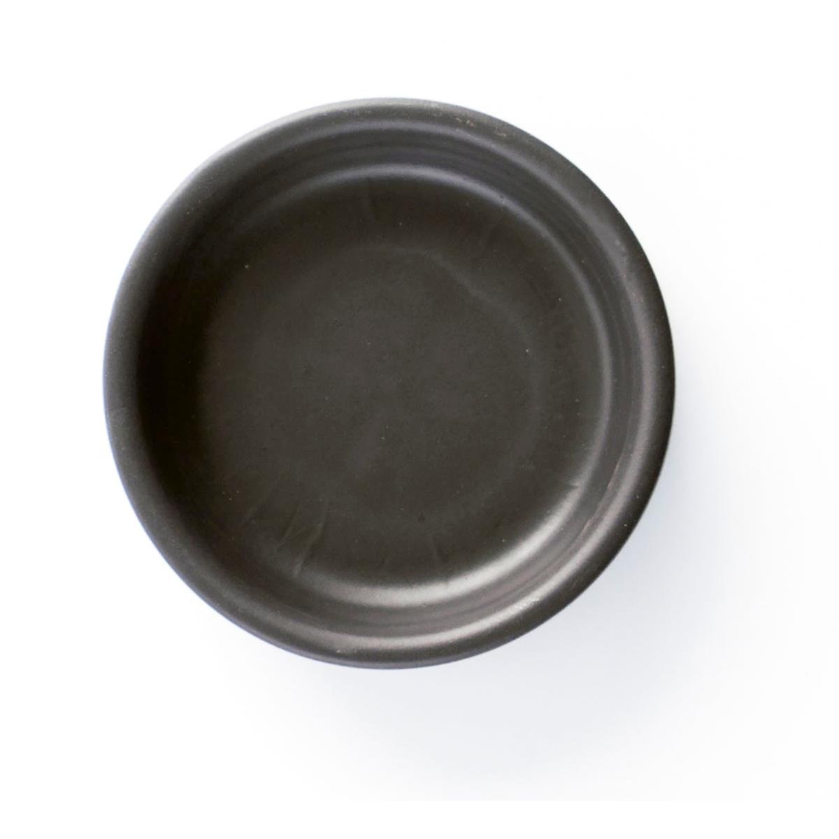 Cazuelas redondas de barro negro Lux Quid 10 a 26 cm - Cocina tradicional al horno y presentación directa en mesa - Alta resistencia al calor - Elegancia rústica para tapas, raciones o recetas individuales