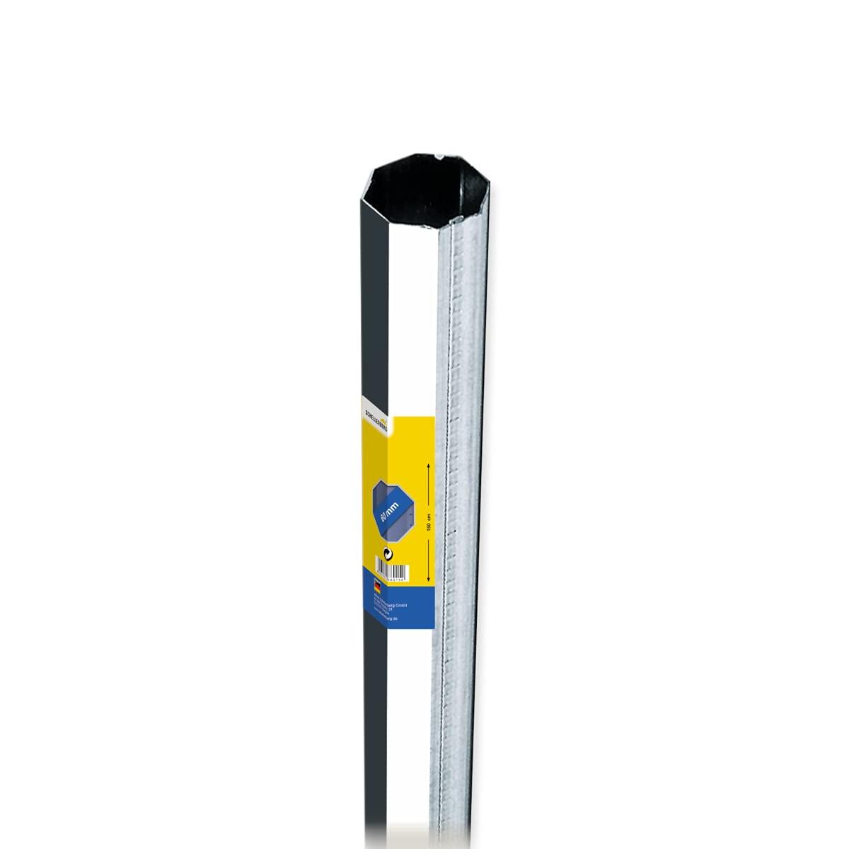 eje octagonal sistema maxi para enrollamiento persiana ø60mmx1,5mts