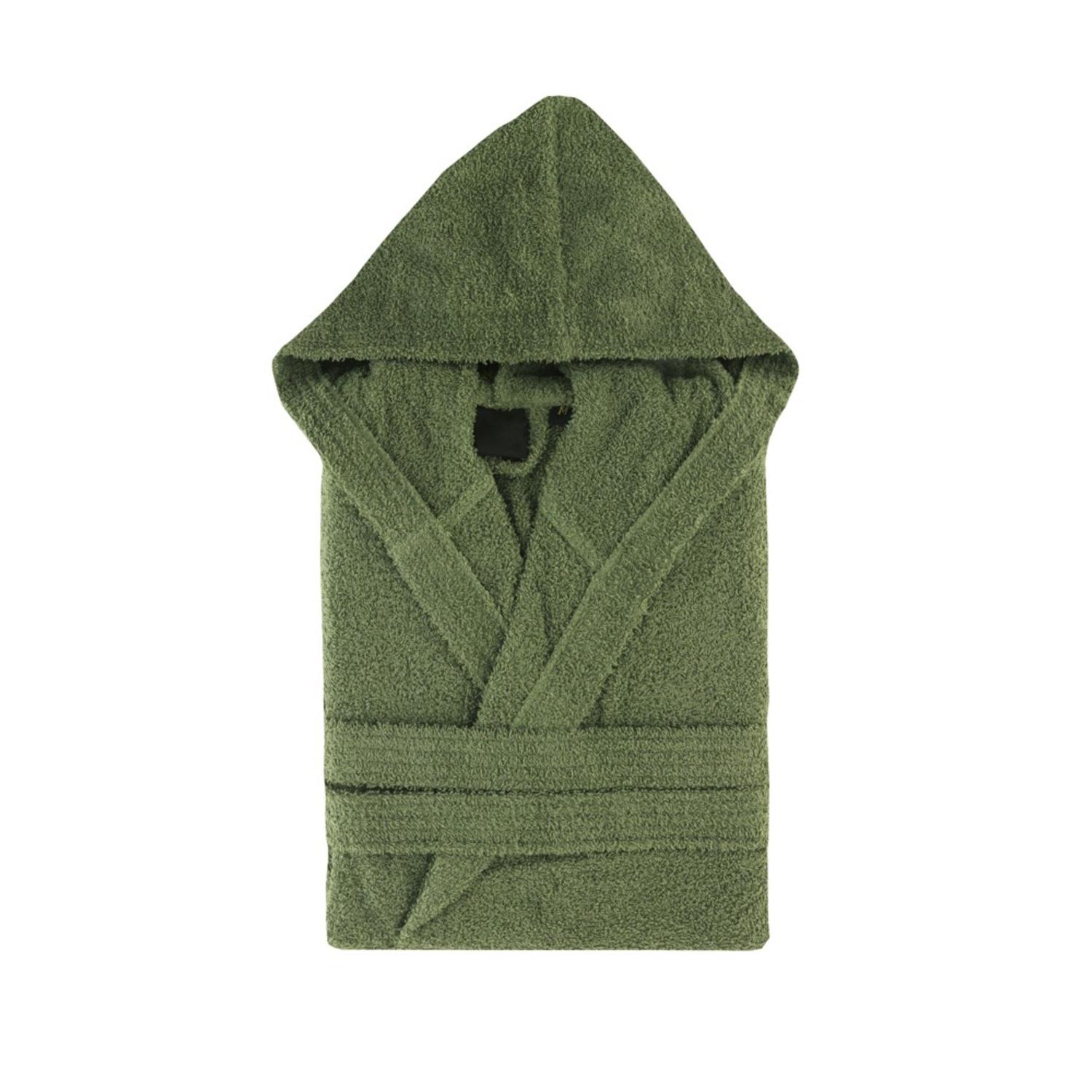 Albornoz con Capucha Bolsa R.A. Hoja Talla M, El mejor textil hogar para tu casa Fijalo