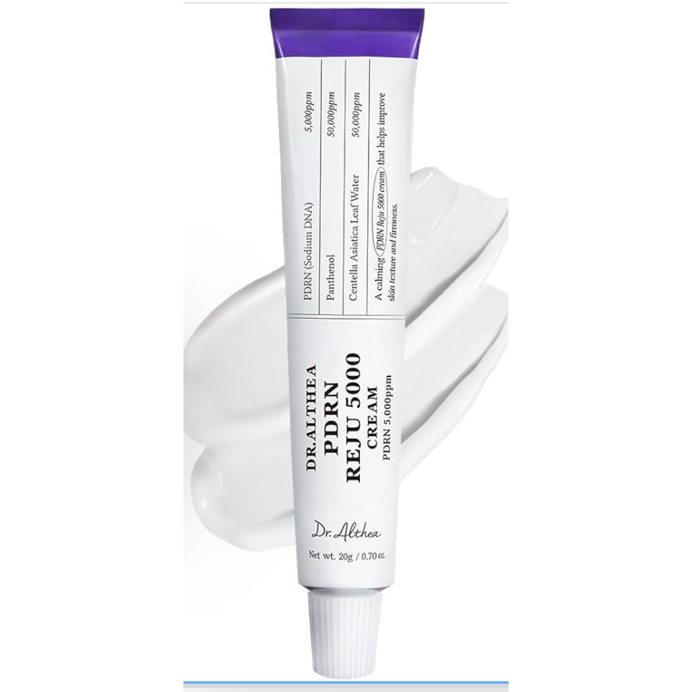 Dr.Althea PDRN Reju 5000 Crema | Biome PDRN Crema para pieles irritadas y sensibles | Crema facial calmante con pantenol y centella | Cuidado de la piel vegano coreano para todos los tipos de piel, 20
