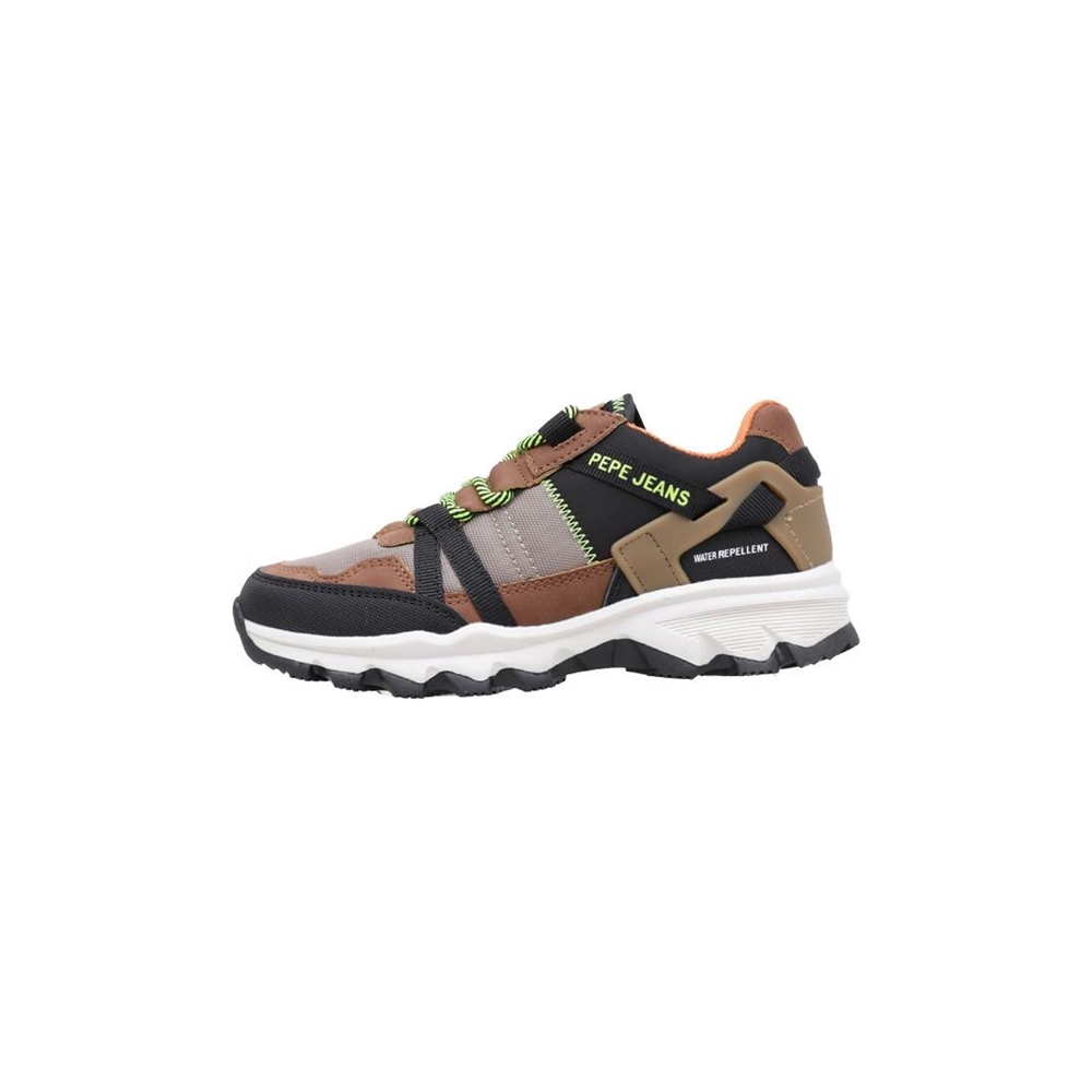 Pepe Jeans PEAK OUTDOOR SHOE Deportivas Planas Niño Marrón