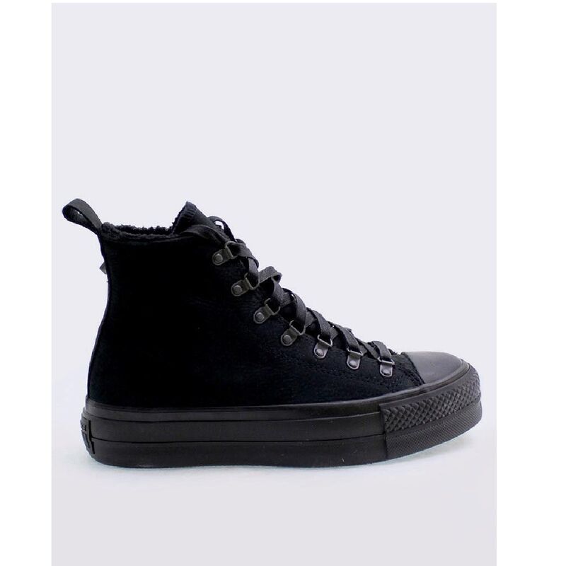 Zapatillas Converse negra Chuck Taylor lift monocrome