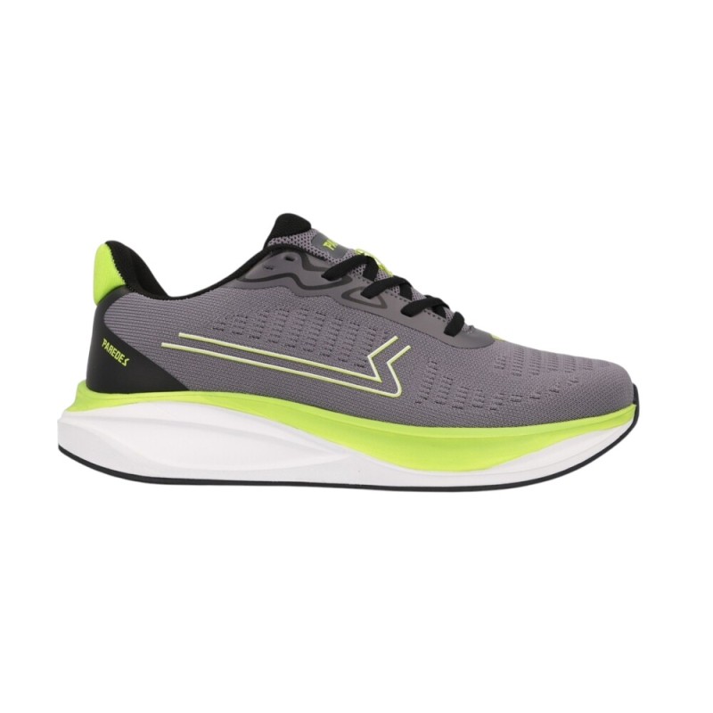 Zapatillas Grises Paredes Beal Running Para Hombre