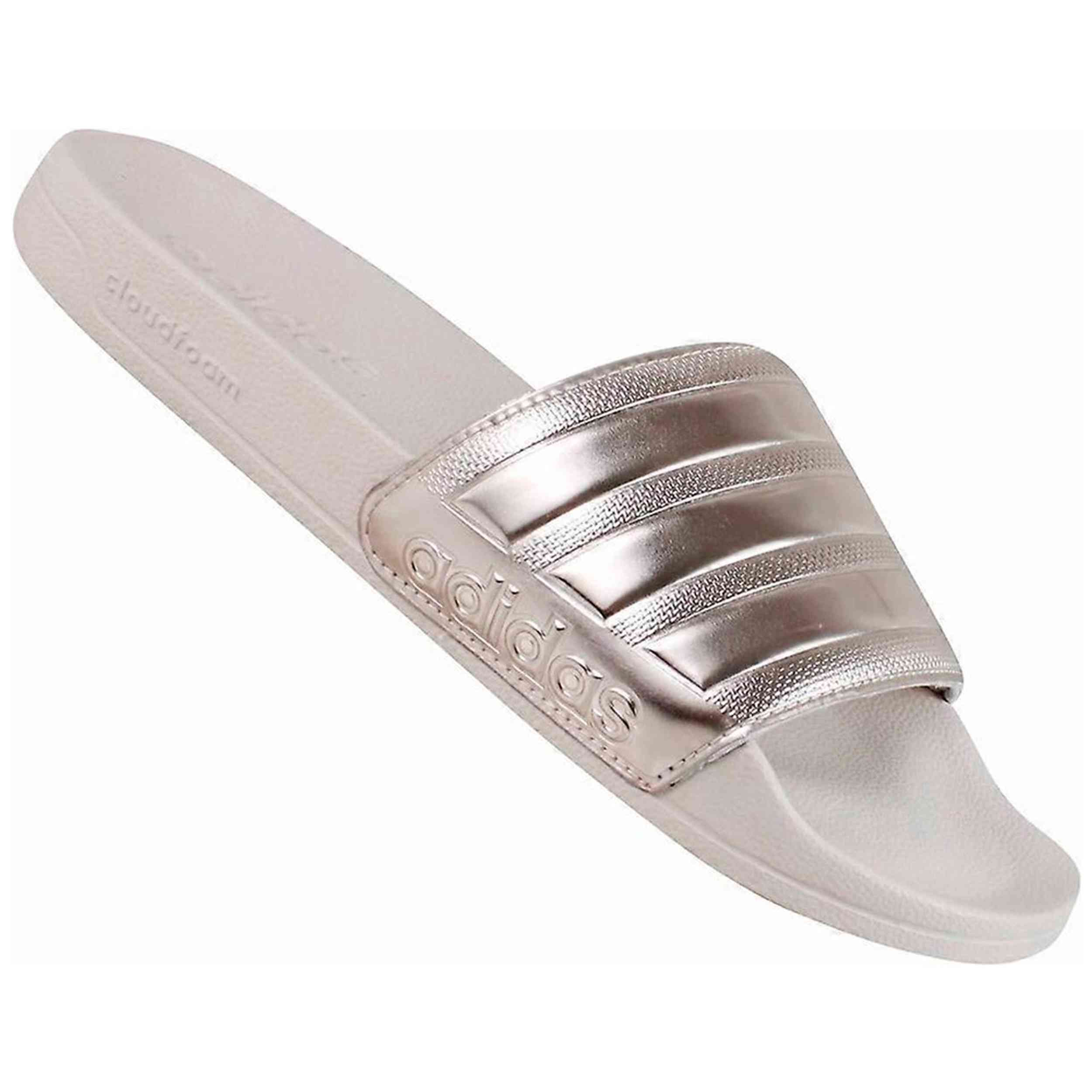 Sandalias De Plataforma Adidas modelo Adilette Shower para Mujer en color Dorado