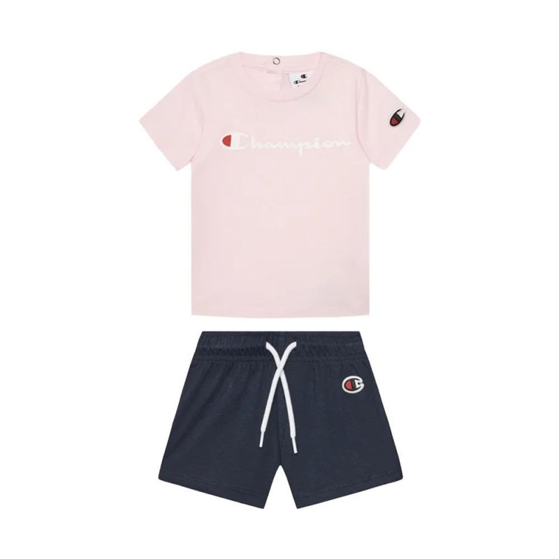 Conjunto Rosa Champion Rosa Kids