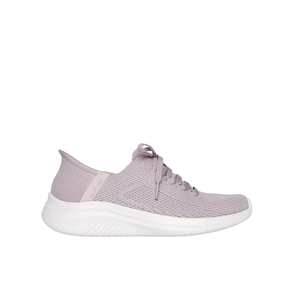 Skechers Ultra flex 3.0 - Elevated Motion Zapatillas deportivas para mujer lilas en textil con cordones decorativos 83561