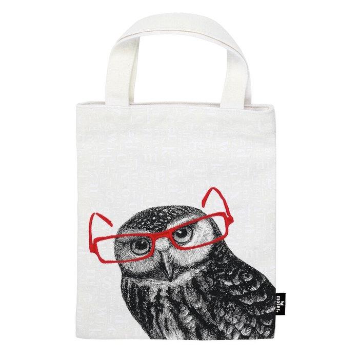MOSES BOLSA DE TELA PARA LIBROS BUHO LIBRI_X