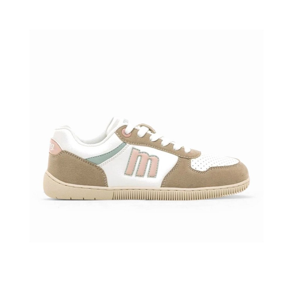 Sneakers Mujer Mustang Modelo Barefoot 60840 en Tono Beige, Cómodas y Modernas