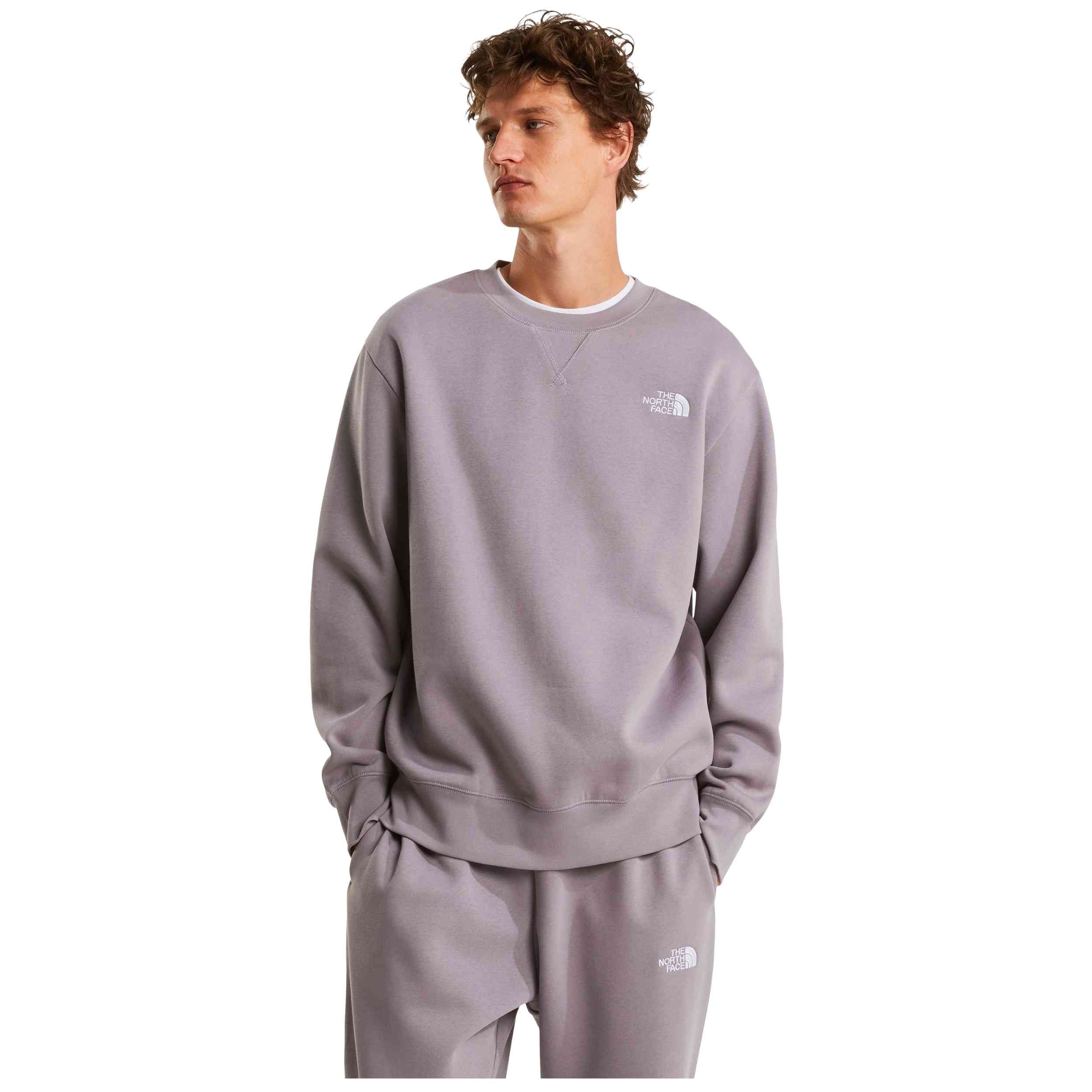 Sudadera The North Face modelo M ESSENTIAL RELAXED CREWNECK SWEATSHIRT Transcendent Grey para Hombre en color Gris