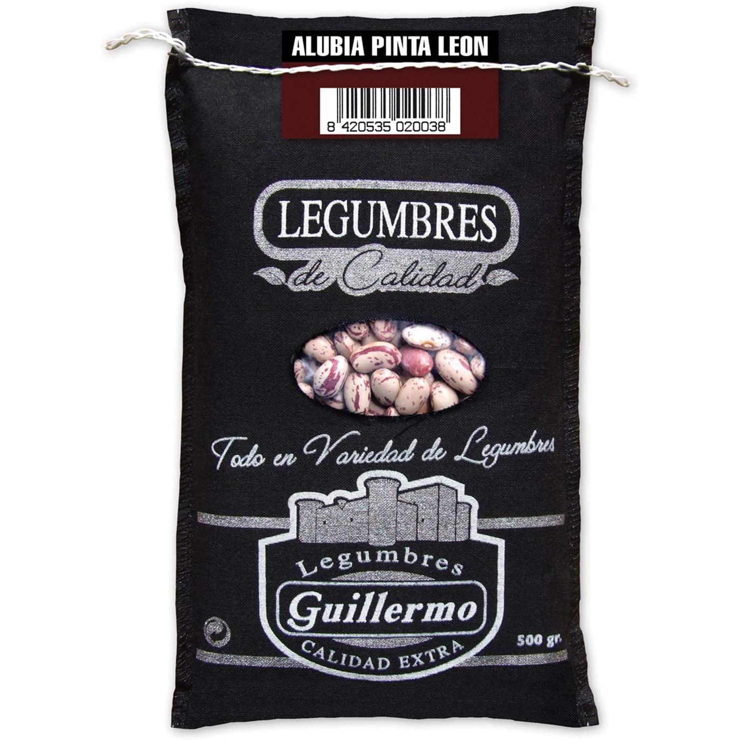 Legumbres Guillermo | Alubia pinta - 500 g, Saco | Alimentación Gourmet