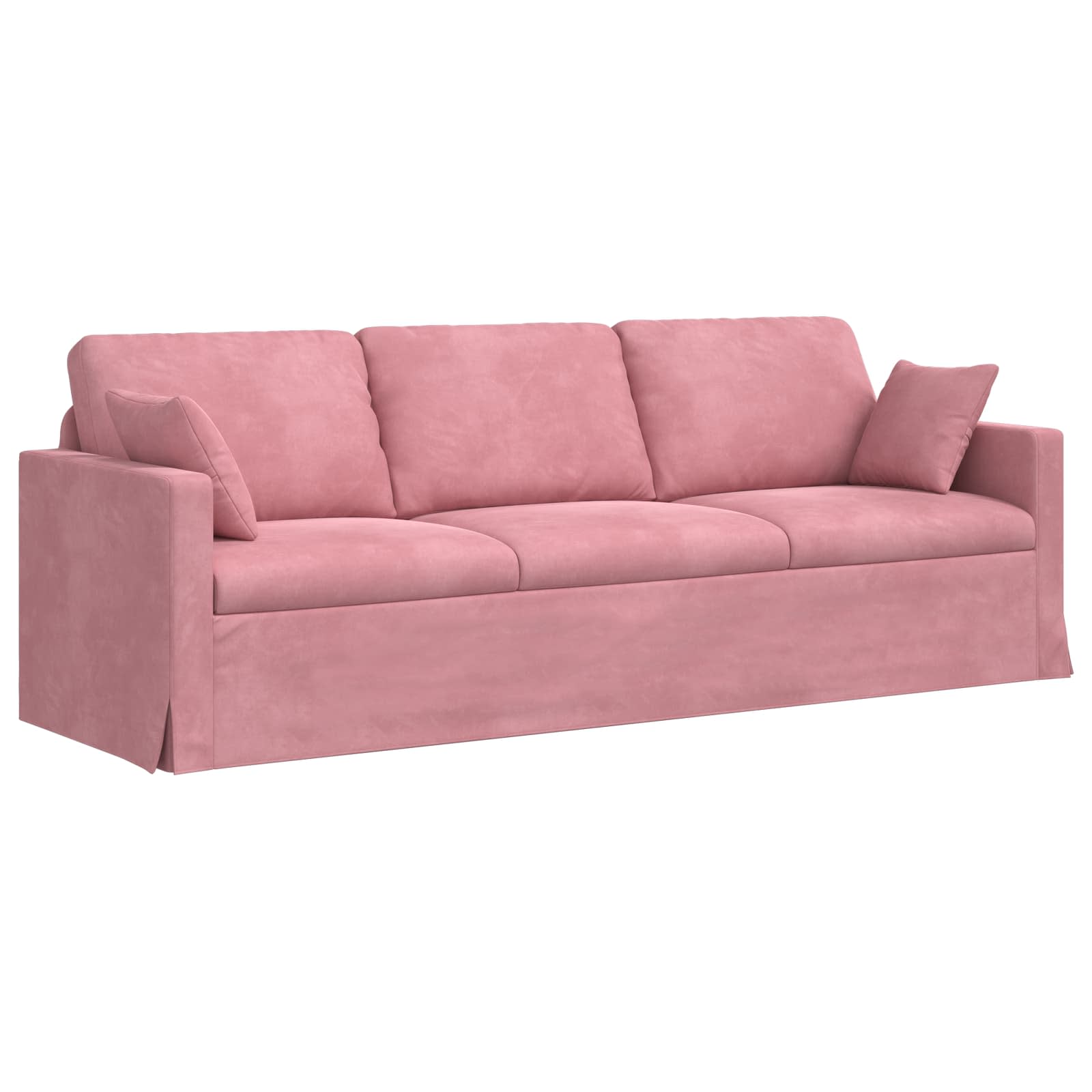 vidaXL Sofá 228 x 78 x 80 cm Terciopelo Multicolor