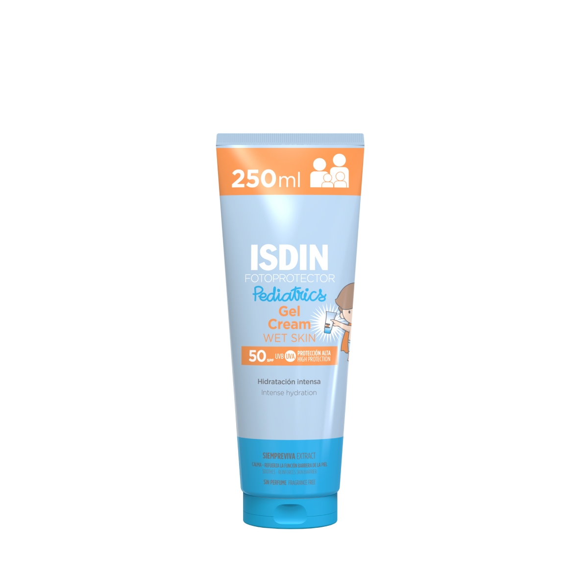 ISDIN FOTOPROTECTOR PEDIATRICS GEL CREAM SPF 50+ 1 TUBO 250