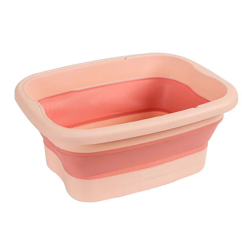 Baño De Pies Plegable Con Masaje Cuenco De Baño Portátil Eco-amigable Para Spa Y Pedicura Uso Doméstico Sauna Y Bañera