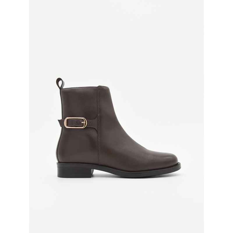 Btín Casual Montevita Bro4 Color Marrón 104927