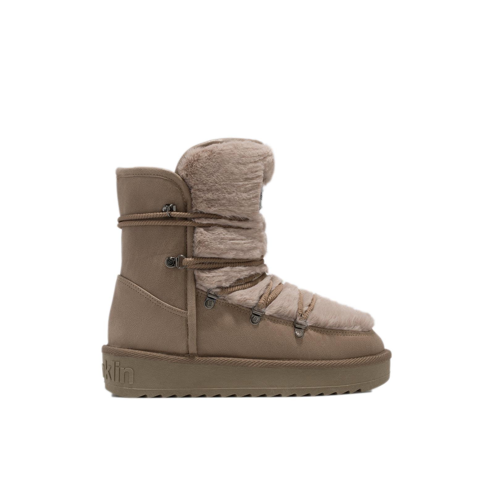 D.Franklin Botas Australianas de Mujer Nordic Trk Fur ient - Botas para Mujer - Moda casual Mujer