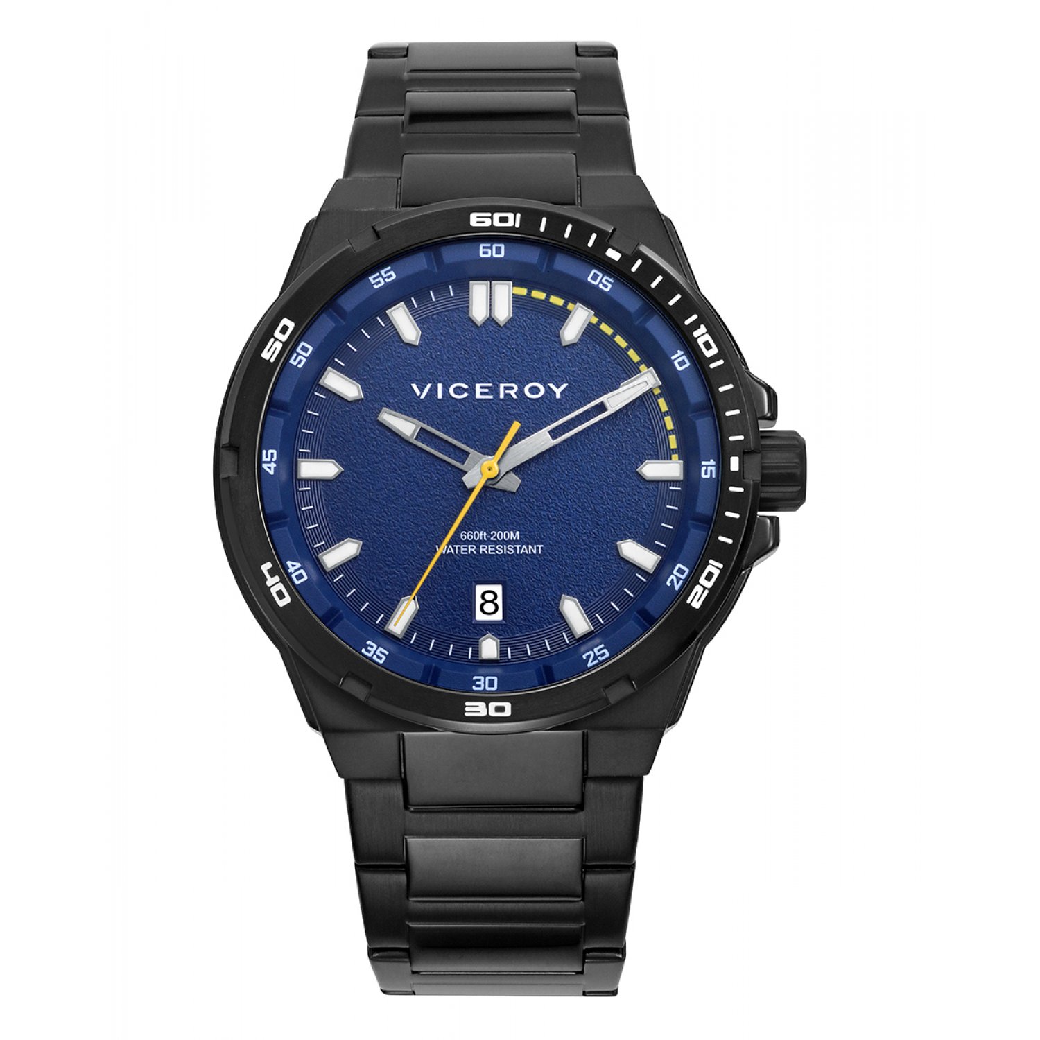 Reloj Viceroy 46863-37 acero negro hombre azul
