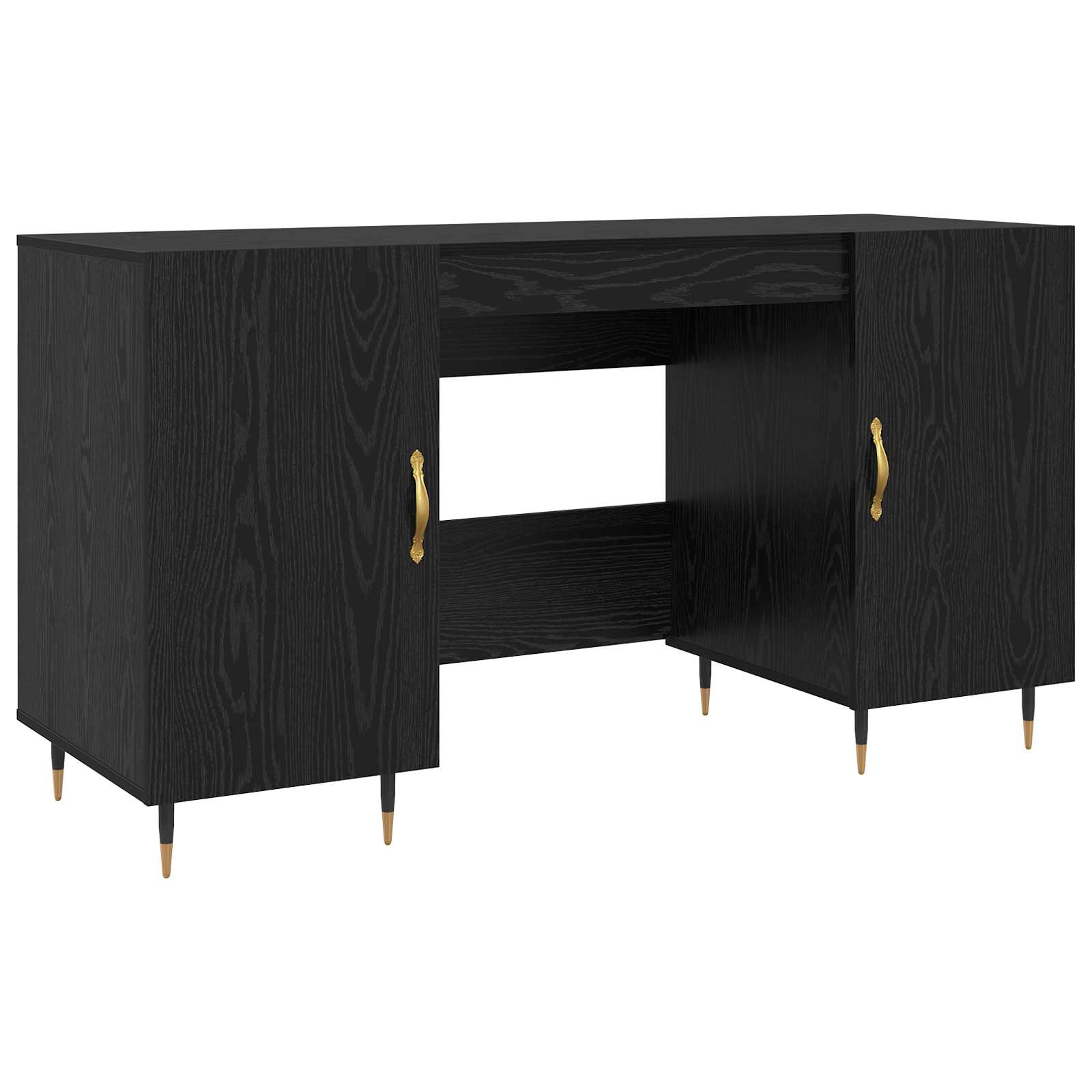 vidaXL Escritorio madera de ingeniería 140x50x75 cm Multicolor
