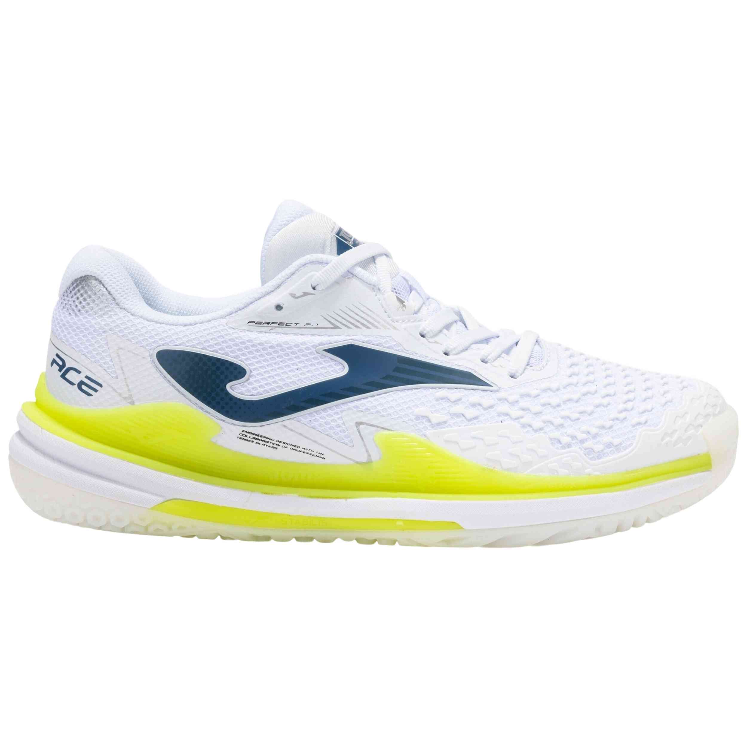 Zapatillas Joma modelo Ace Men 2502 Blanco en color Blanco