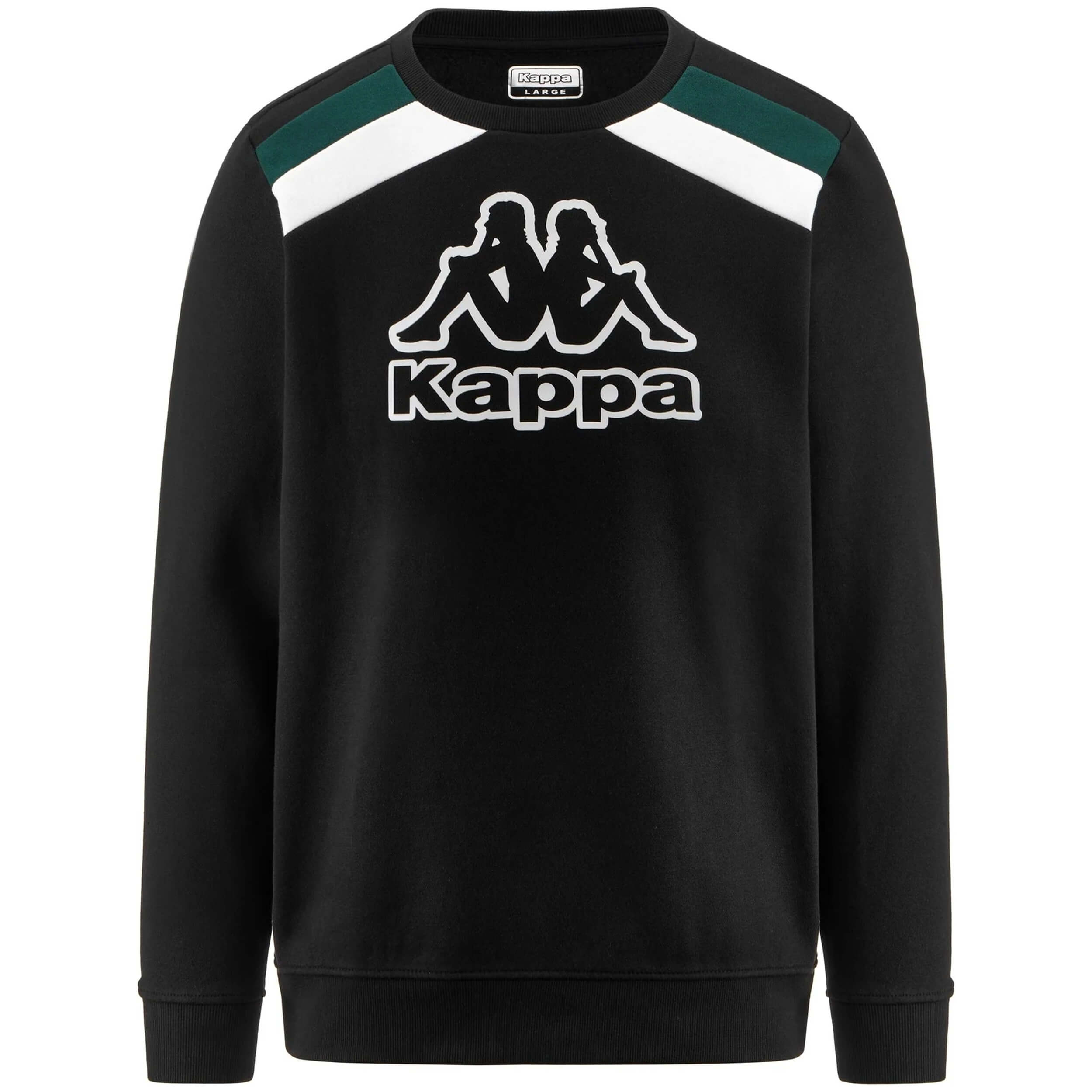 Sudaderas Sin Capucha Kappa modelo 34112XW-005 para Hombre en color Negro