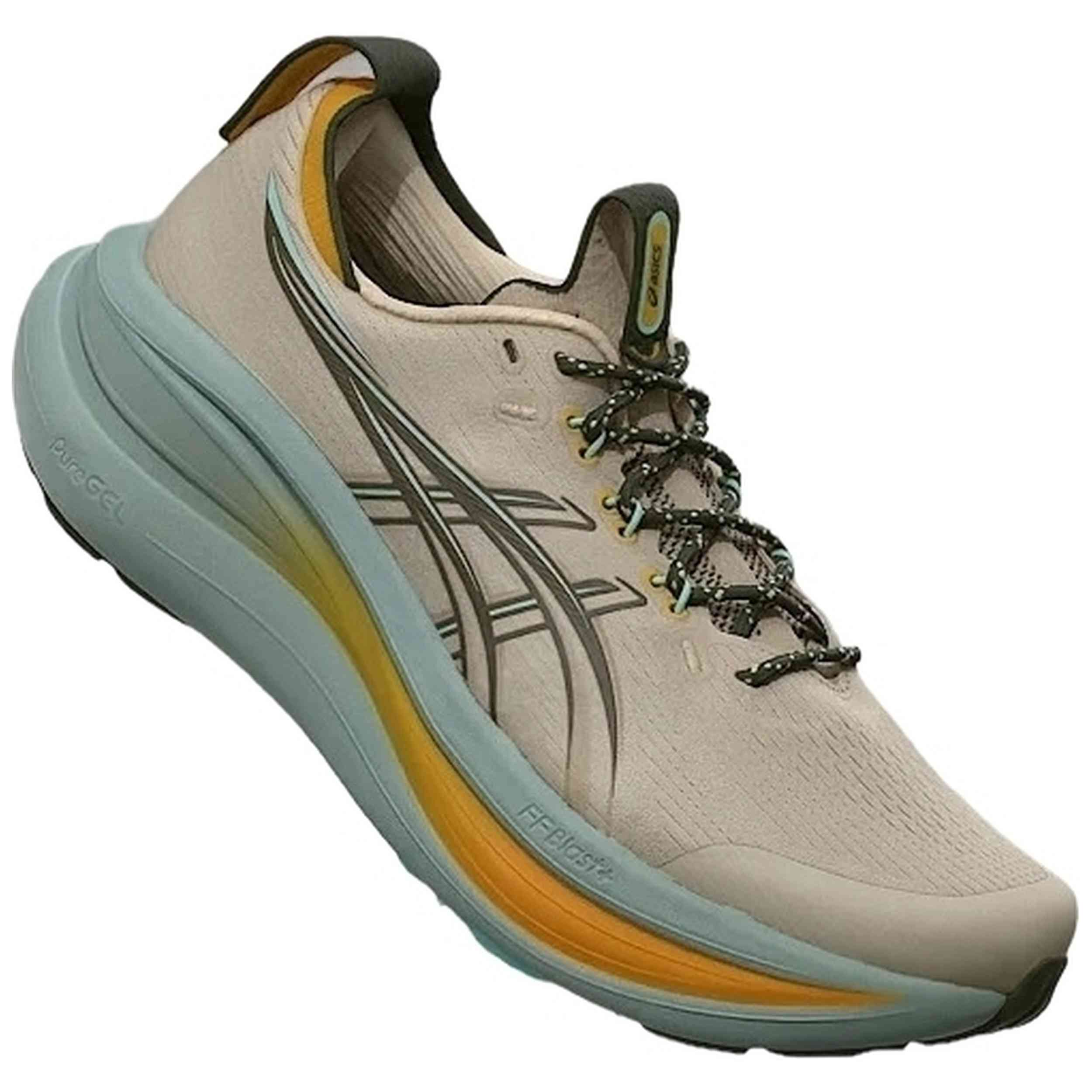 Zapatillas De Trekking Asics modelo GEL-NIMBUS 28 TR para Hombre en color Beige
