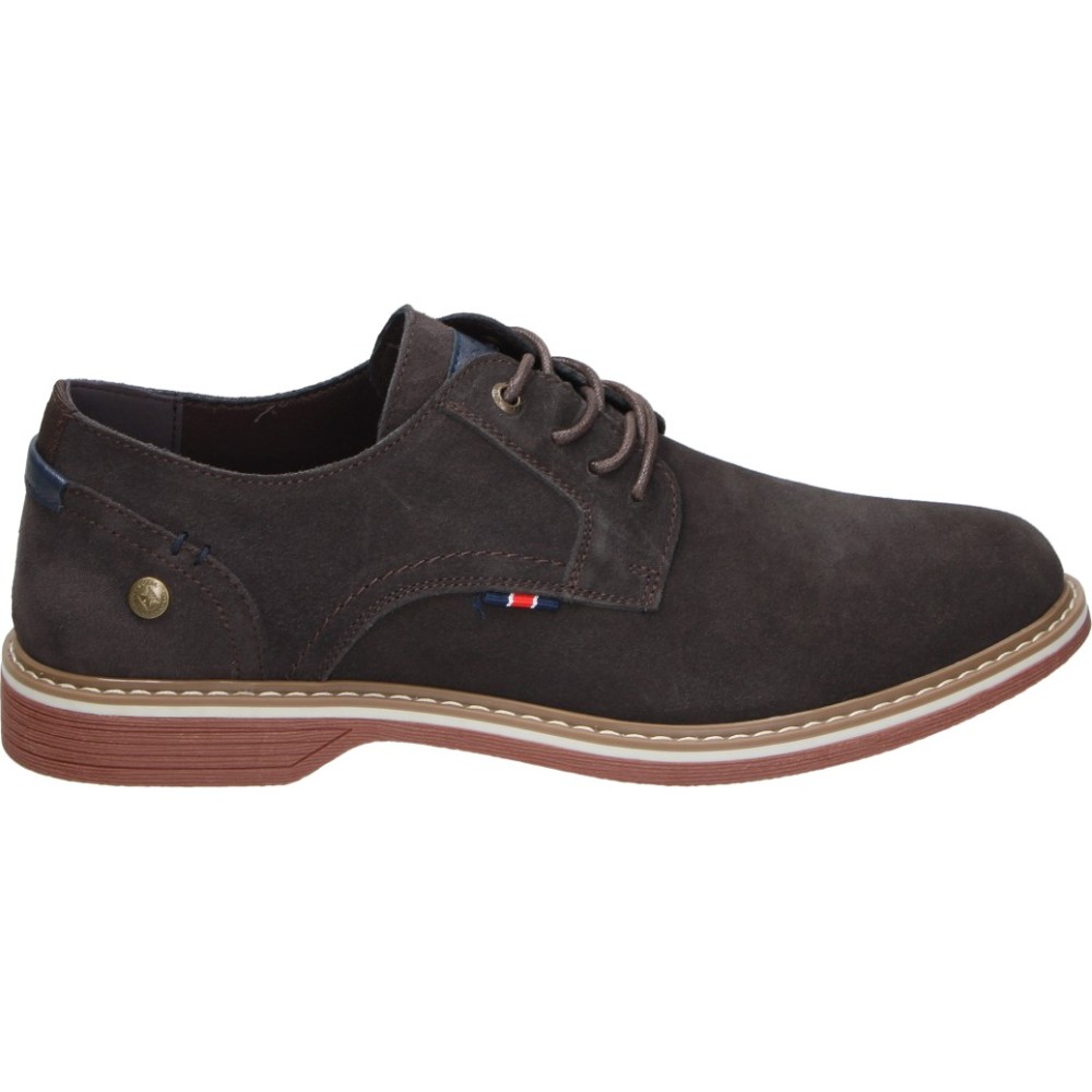 XTI | Zapato de Vestir XTI para Hombre – Zapato Cómodo en Color Marrón – Zapatos con Cierre de Cordones – Estilosos – Vegan – Versátiles y Combinables – Modelo 146727