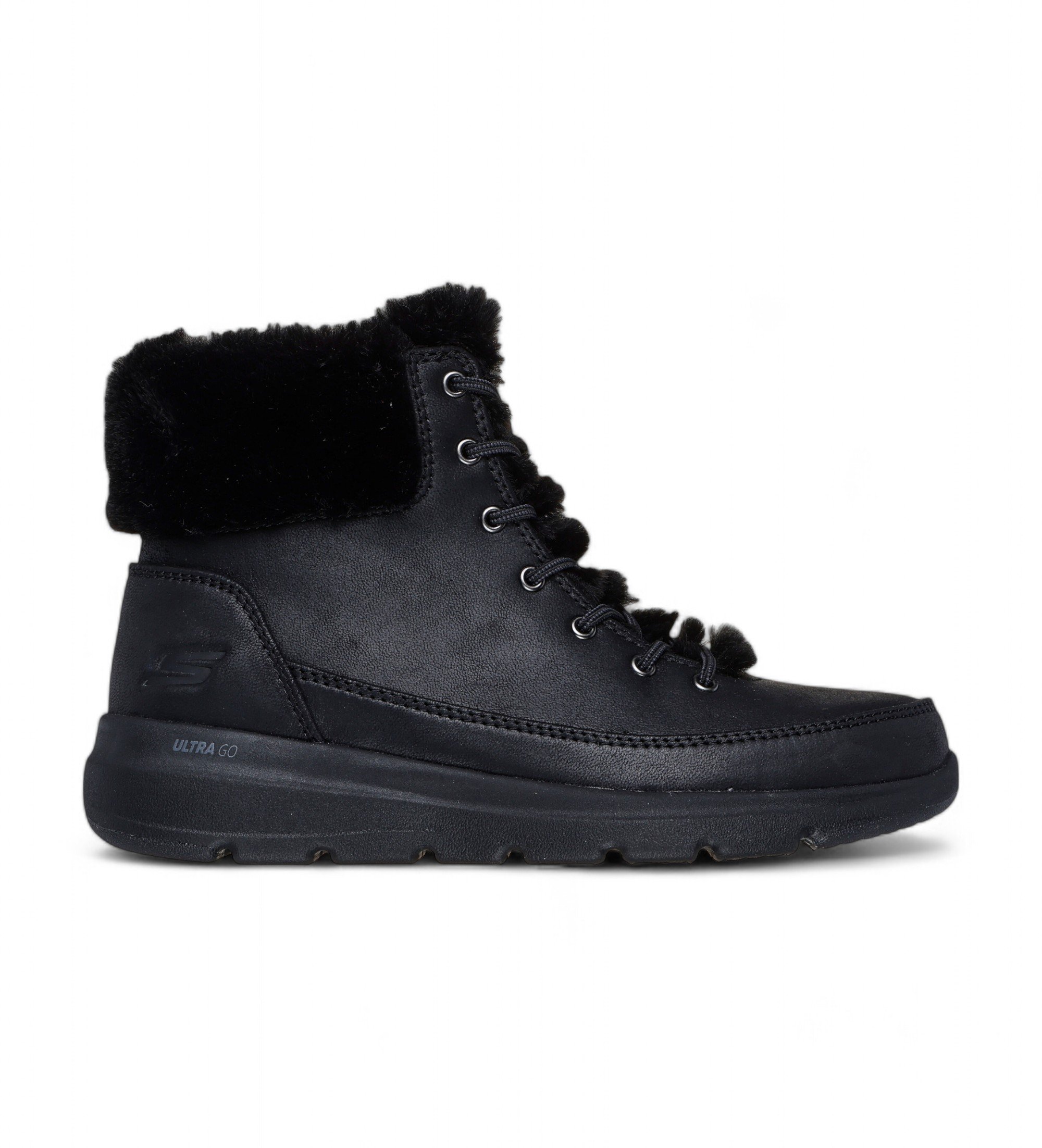 Skechers | Mujer | Botines Glacial Ultra Wonderland negro