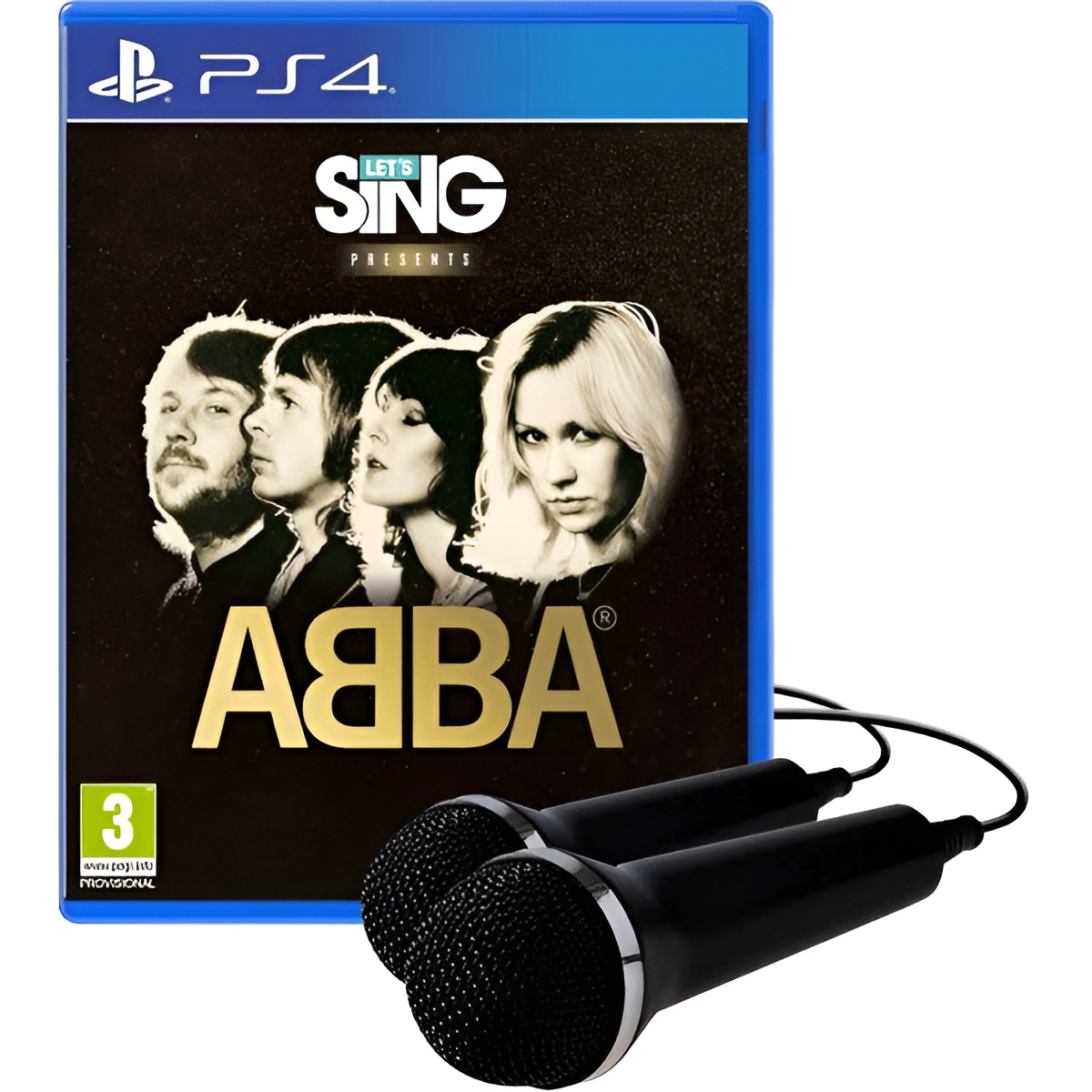 Lets Sing ABBA+2 Microfonos - PS4 - Nuevo precintado - PAL España