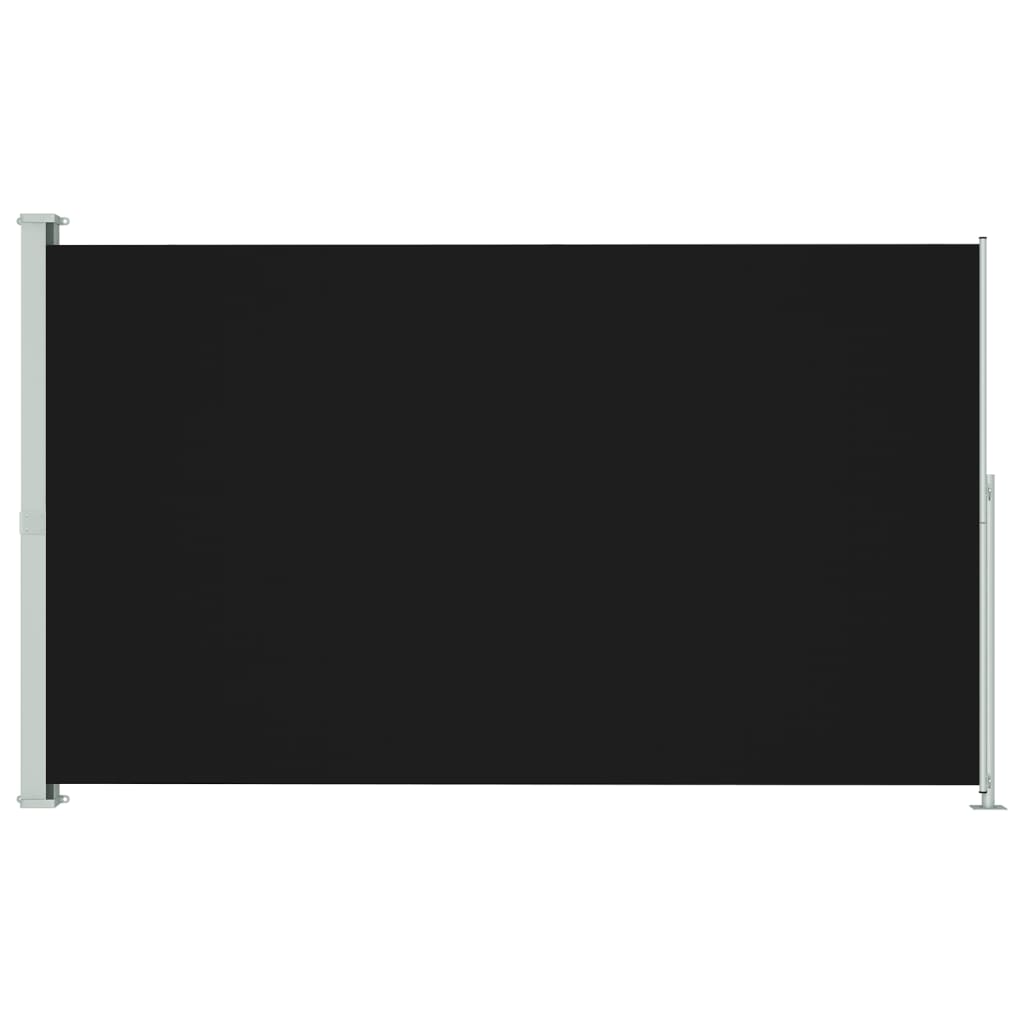 vidaXL Toldo lateral retráctil de jardín 180x300 cm Color Negro, Crema, Gris
