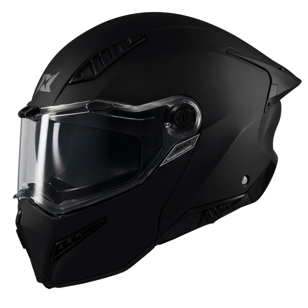 Casco Axxis Ghostfighter Sv Solido   Ce U