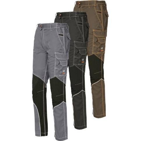 Starter Pantalón Técnico con Inserciones Antiabrasión - 9 Bolsillos - Tejido Resistente