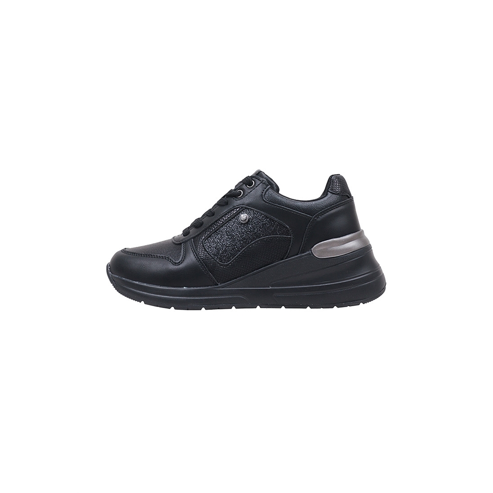 Xti 143451 Deportivas Con Cuña Mujer Negro