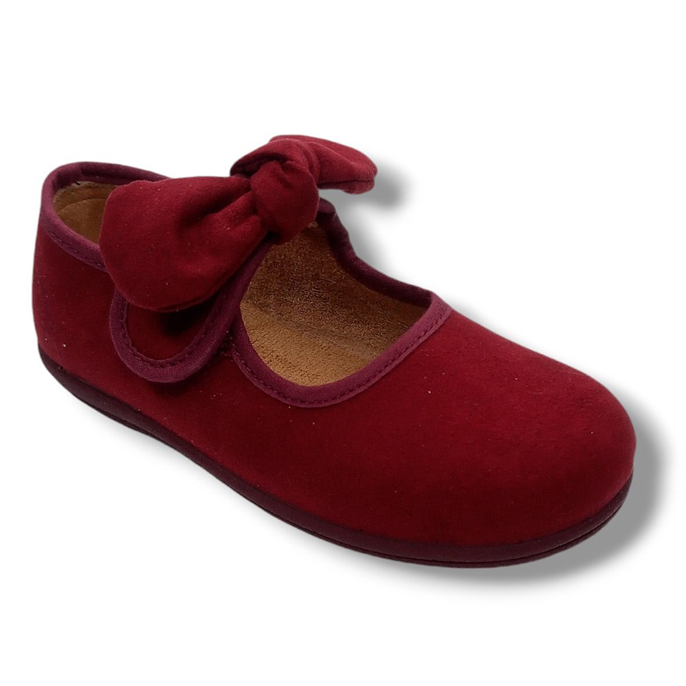 Vulpeques Merceditas Serratex Niña 204-SU BURDEOS calzado niños Vulpeques Winter ROYALE ROYALE CORDONETS