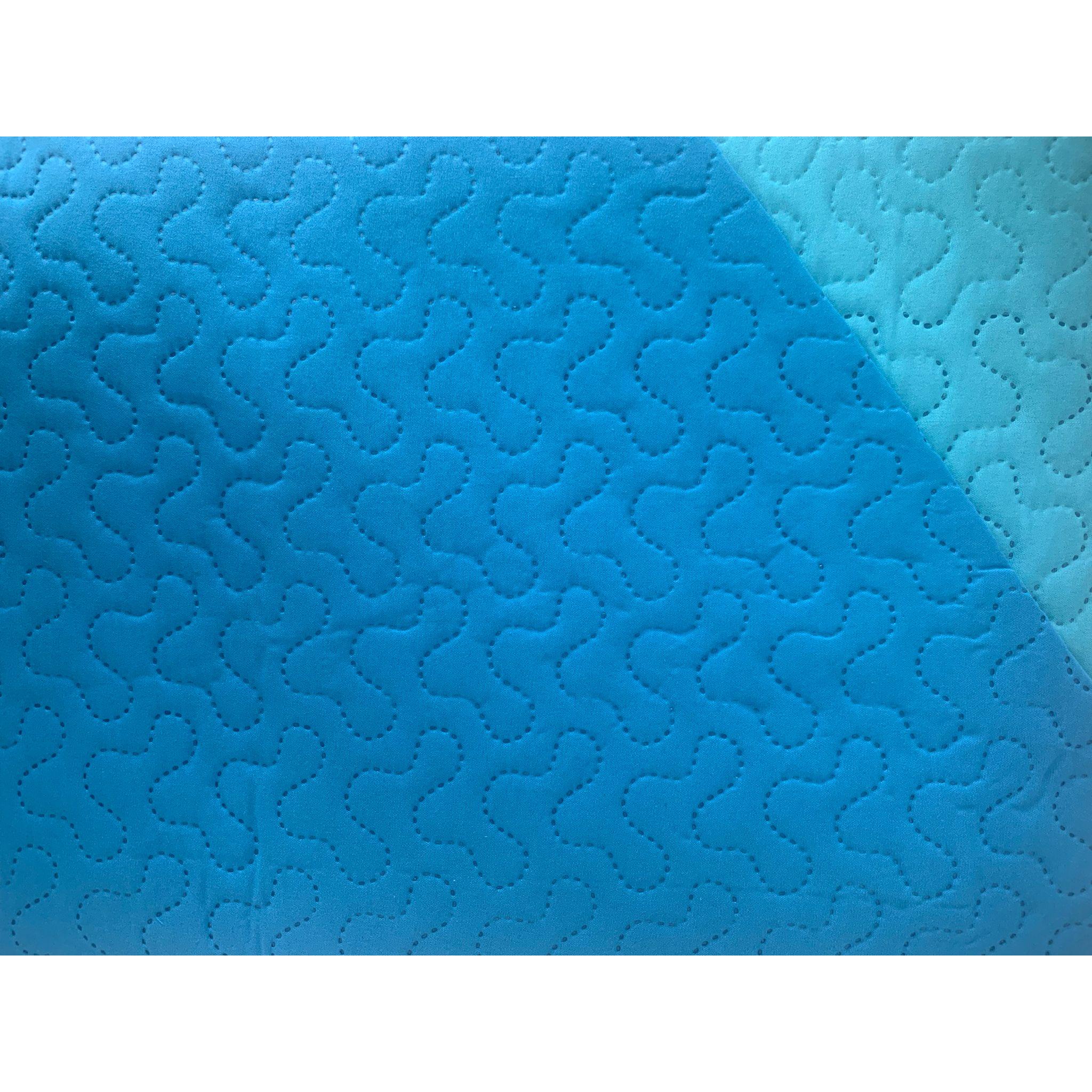 HIPERMANTA. Colcha Bouti REVERSIBLE + 2 CUADRANTES modelo CUZCO. Para CAMA de 150 (Tamaño 250x265 cm + 2 CUADRANTES 50X70 cm). Diferentes colores a elegir. Diseño atemporal. Práctico y fácil de lavar.